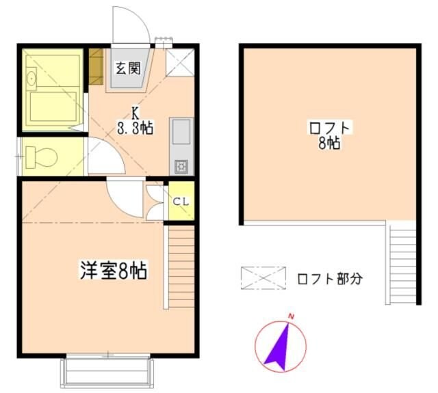 コートクラールの物件間取画像