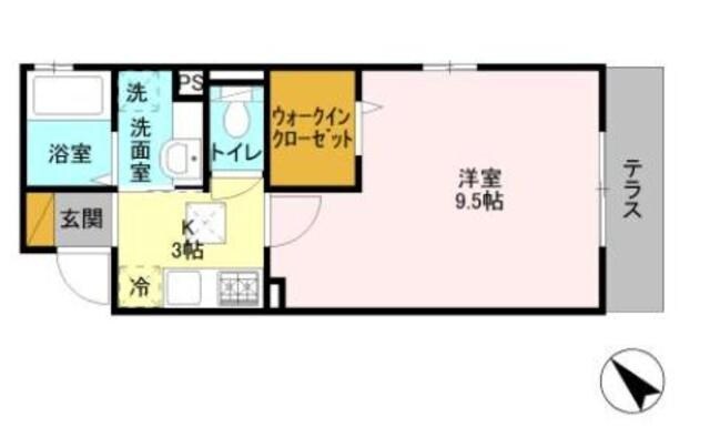 グランシャリオの物件間取画像