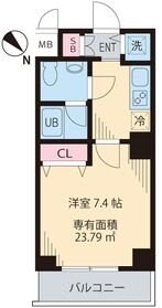 南海サザンコート行徳の物件間取画像