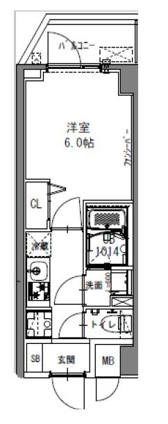 S-RESIDENCE行徳aileの物件間取画像