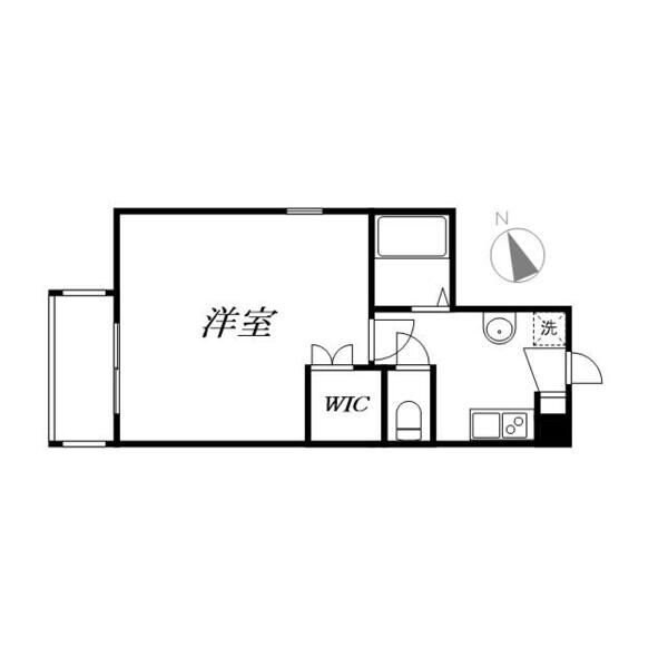 アリエ新小岩の物件間取画像