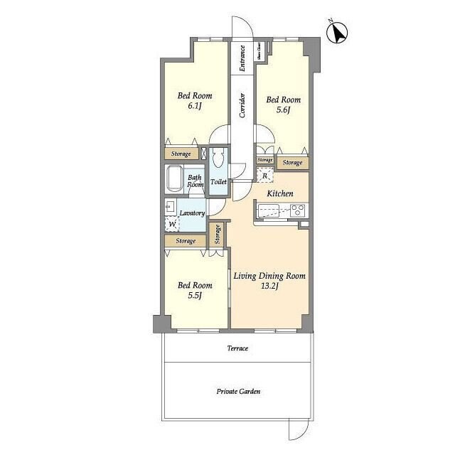 パークレジデンス市川の物件間取画像