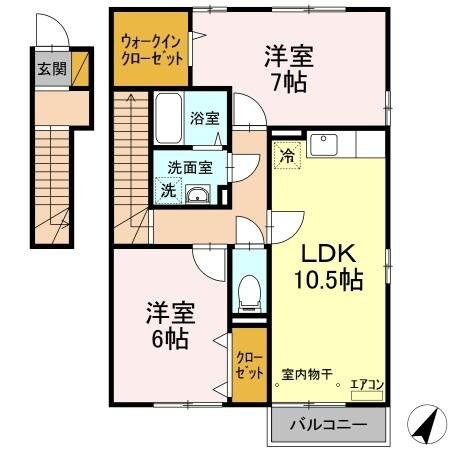 トップVの物件間取画像