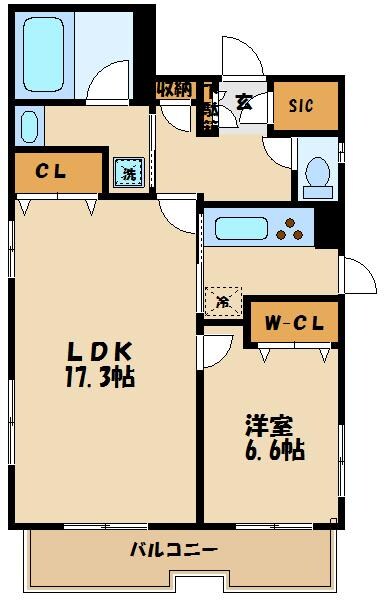 KDXレジデンス成城の物件間取画像