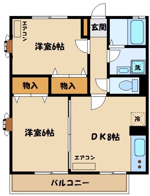 LA CONFORの物件間取画像