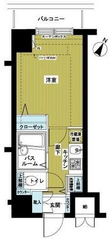 トーシンフェニックス初台弐番館の物件間取画像