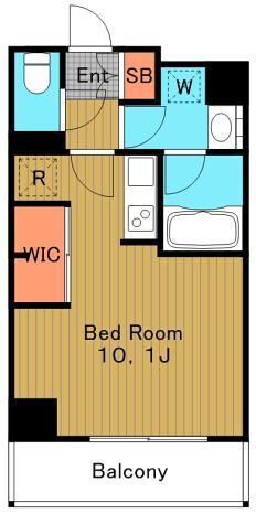 パークアクシス東高円寺の物件間取画像