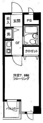 プレステージ学芸大の物件間取画像