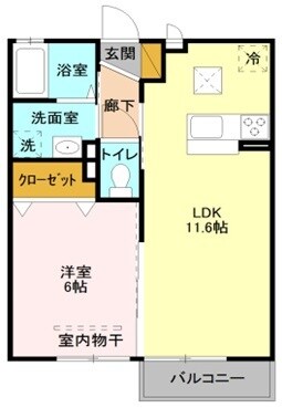 グリーンガーデンの物件間取画像