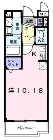 カルム・セーズの物件間取画像