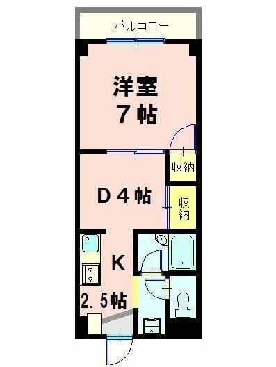 アソシエート21の物件間取画像