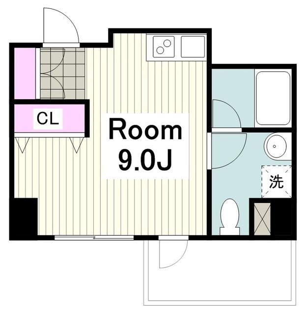 パークアクシス横浜井土ヶ谷の物件間取画像