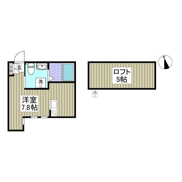BEAMS富岡東Nの物件間取画像