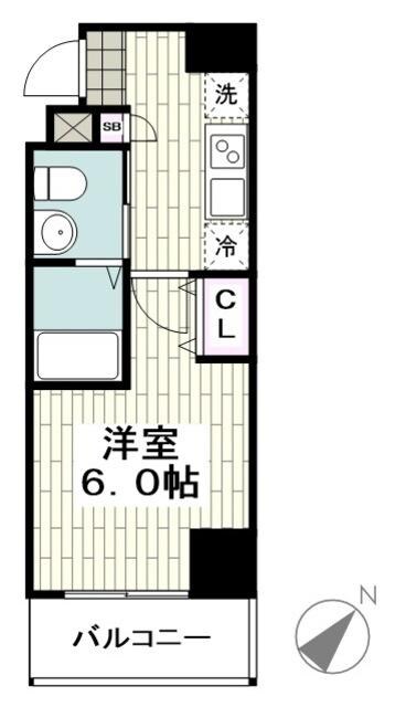 リヴシティ横濱宮元町の物件間取画像