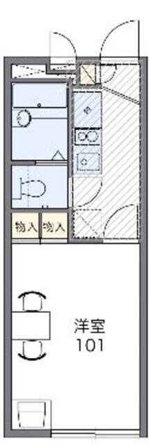 レオパレスコンフォートの物件間取画像
