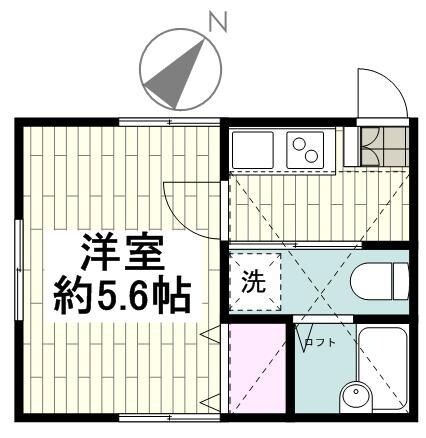 Branch二俣川の物件間取画像