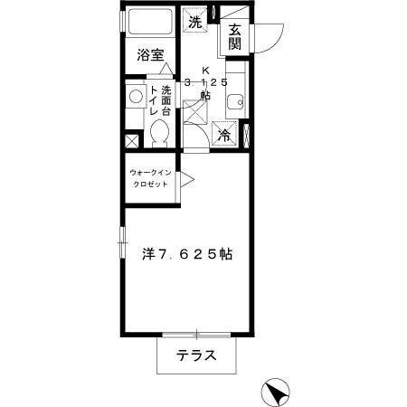 ラマージュ鎌倉の物件間取画像