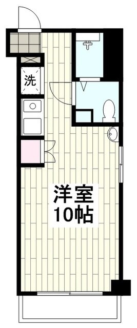 シーサイドビラ鵠沼の物件間取画像