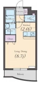 フェリーチェKの物件間取画像