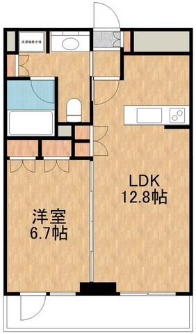 カスタリア鶴見の物件間取画像