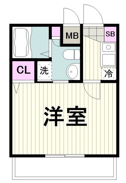 グリフィン新横浜・アリーナ前の物件間取画像