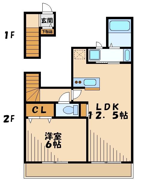 Lust Strahlの物件間取画像