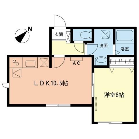 プレアードの物件間取画像