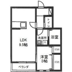 せせらぎコート仲町台の物件間取画像