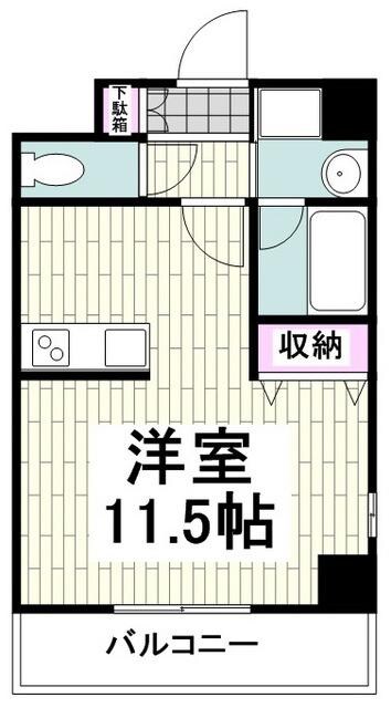 アルトベルク横浜の物件間取画像