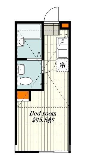 ハーミットクラブハウス戸塚IIの物件間取画像