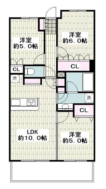 パレステージ上大岡シャインコートの物件間取画像