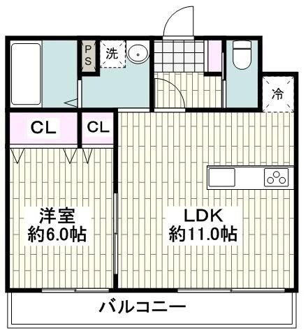 モントレー大船の物件間取画像