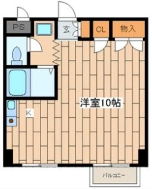 カメリアハイムの物件間取画像