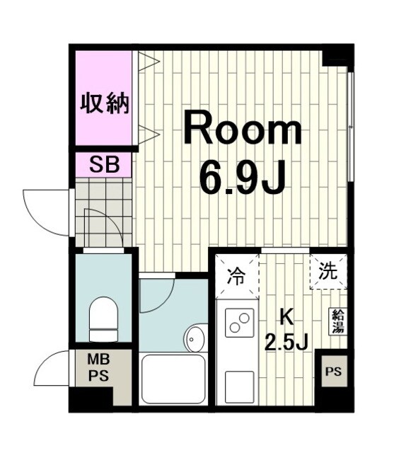セカンドウィスタリアヒルズの物件間取画像