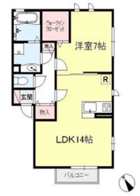 グランファミールの物件間取画像