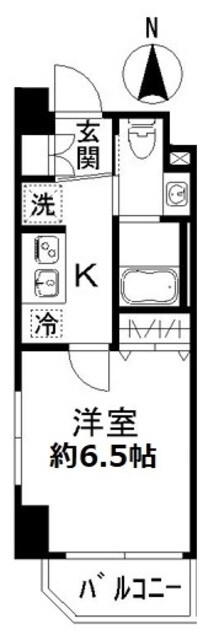 N-flats 横浜反町の物件間取画像