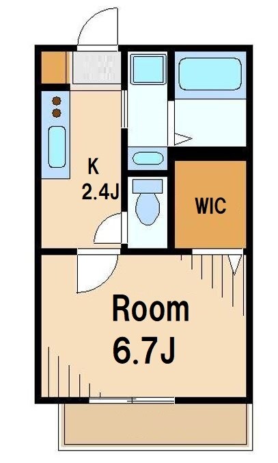セレーヌ仲町台Aの物件間取画像