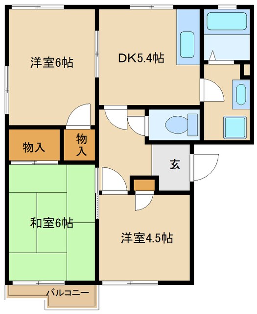 グランドソレーユの物件間取画像