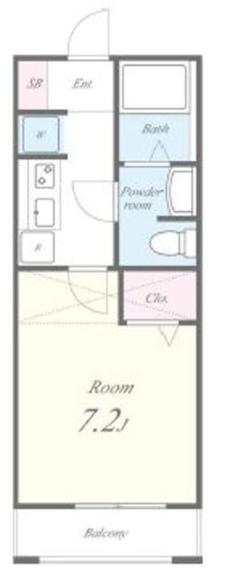 アデッソ・Kの物件間取画像