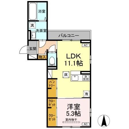 Avanceの物件間取画像