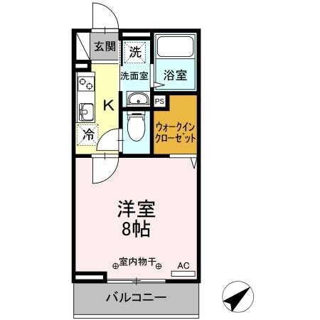D-room土樋の物件間取画像