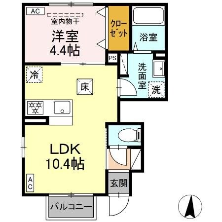 La Vierge IIの物件間取画像