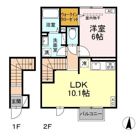 La Vierge IIの物件間取画像