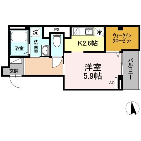 skye S1の物件間取画像