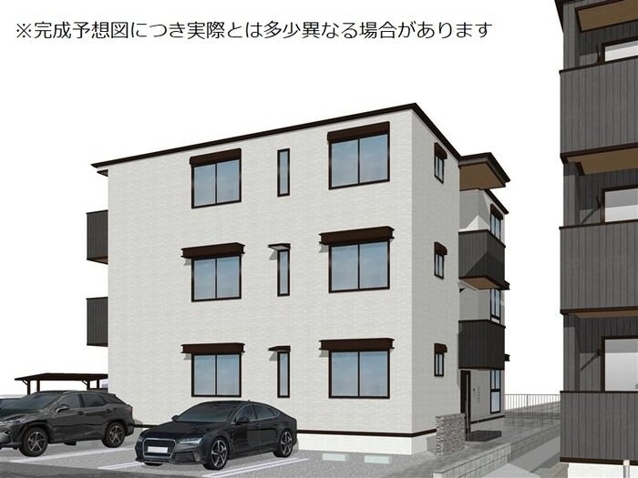 クレージュ大和町の物件外観写真