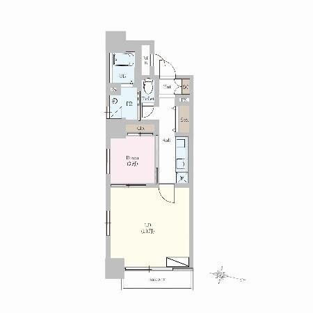カスタリア一番町 WESTの物件間取画像