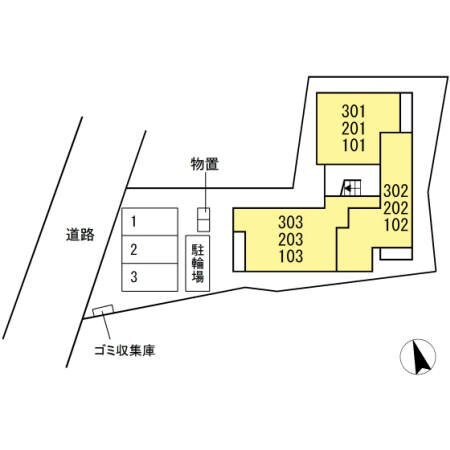 D-room白萩町の物件内観写真