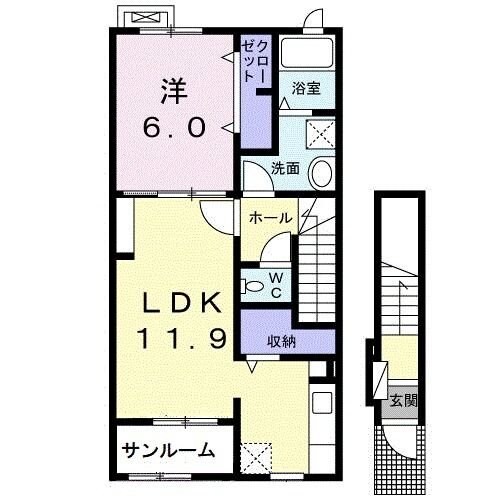 セルバ・セレッソの物件間取画像