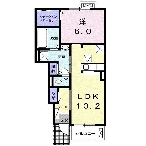 アパパネIIIの物件間取画像