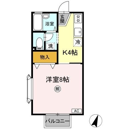ハイツSHIONの物件間取画像